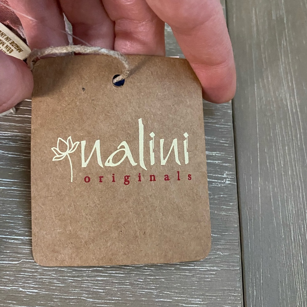 NALINI Women’s White Pink/Purple Floral Long Kimono Boho Beach Cover-up - Picture 12 of 12